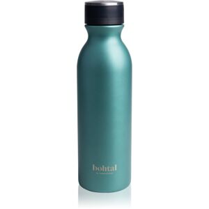 Smartshake Bohtal fľaša na vodu z nehrdzavejúcej ocele farba Midnight Green 600 ml