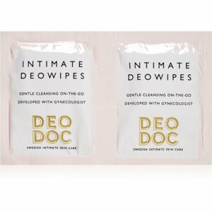 DeoDoc DeoWipes Fresh Coconut obrúsky na intímnu hygienu 10 ks