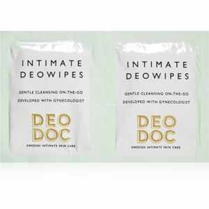 DeoDoc DeoWipes Jasmine Pear obrúsky na intímnu hygienu 10 ks