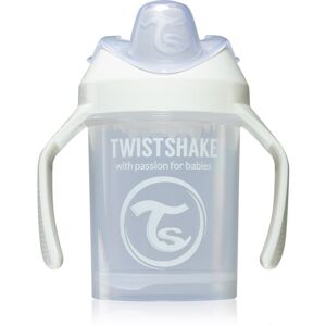 Twistshake Training Cup White tréningový hrnček 230 ml