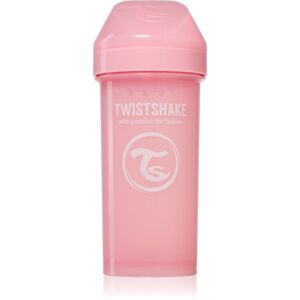 Twistshake Kid Cup Pink detská fľaša 12 m+ 360 ml