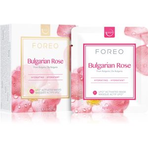 FOREO Farm to Face Sheet Mask Bulgarian Rose hydratačná maska 6 x 6 g