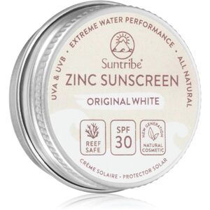 Suntribe Mini Zinc Sunscreen minerálny ochranný krém na tvár a telo SPF 30 Original White 15 g