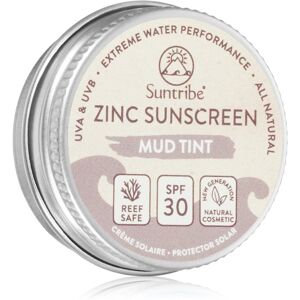 Suntribe Mini Zinc Sunscreen minerálny ochranný krém na tvár a telo SPF 30 Mud Tint 10 g