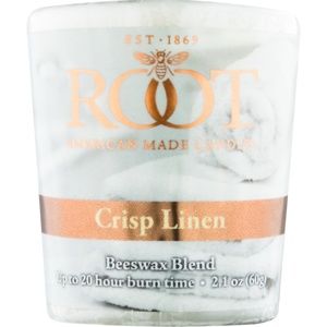 Root Candles Crisp Linen votívna sviečka 60 g