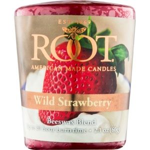 Root Candles Wild Strawberry votívna sviečka 60 g