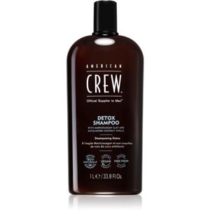 American Crew Detox detoxikačný šampón pre obnovenie zdravej vlasovej pokožky pre mužov 1000 ml