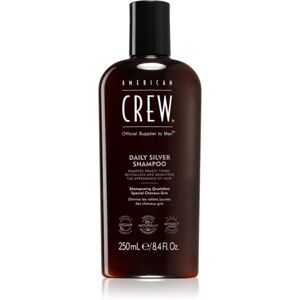 American Crew Daily Silver Shampoo šampón na biele a šedivé vlasy 250 ml