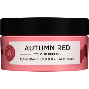 Maria Nila Colour Refresh Autumn Red jemná vyživujúca maska bez permanentných farebných pigmentov výdrž 4 – 10 umytí 6.60 100 ml