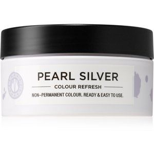 Maria Nila Colour Refresh Pearl Silver jemná vyživujúca maska bez permanentných farebných pigmentov výdrž 4 – 10 umytí 0.20 100 ml