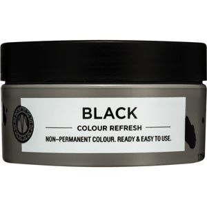 Maria Nila Colour Refresh Black jemná vyživujúca maska bez permanentných farebných pigmentov výdrž 4 – 10 umytí 2.00 100 ml