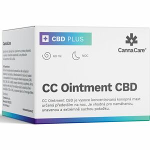 CannaCare CBD PLUS CC Ointment CBD konopná masť 60 ml
