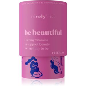 Vely Pregnant Be Beautiful™ ovocné želé pre krásne vlasy, pleť a nechty príchuť Cherry 60 ks