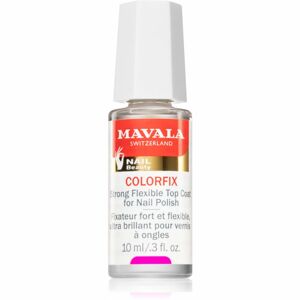 Mavala Nail Beauty Colorfix vrchný lak na nechty pre dokonalú ochranu a intenzívny lesk 10 ml