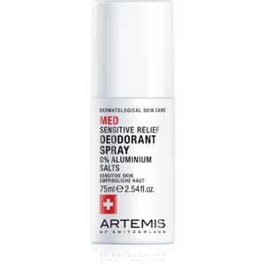 ARTEMIS MED Sensitive Relief dezodorant v spreji bez obsahu hliníka 75 ml