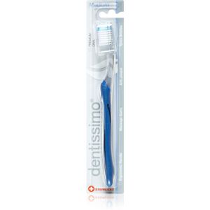 Dentissimo Toothbrushes Medium zubná kefka stredná tvrdosť odtieň Dark blue 1 ks