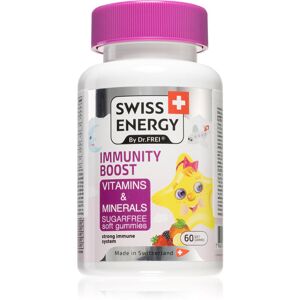 Swiss Energy Immunity Boost Kids Gummies multivitamínové želatínové zvieratka 60 cap