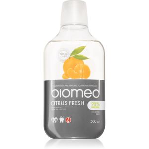 Splat Biomed Citrus Fresh ústna voda pre dlhotrvajúci svieži dych 500 ml