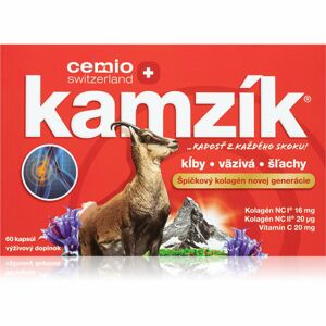Cemio Kamzík kapsuly doplnok stravy na výživu kĺbov a chrupaviek 60 ks