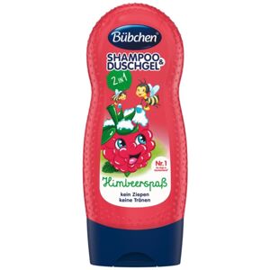 Bübchen Kids Shampoo & Shower šampón a sprchový gél 2 v 1 Himbeere 230 ml