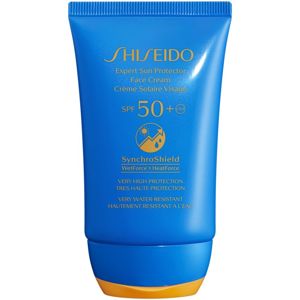 Shiseido Sun Care Expert Sun Protector Face Cream vodeodolný opaľovací krém na tvár SPF 50+ 50 ml