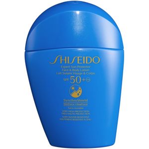 Shiseido Sun Care Expert Sun Protector Face & Body Lotion opaľovacie mlieko na tvár a telo SPF 50+ 50 ml