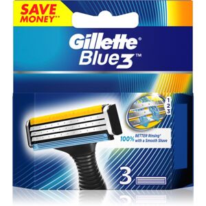 Gillette Blue3 náhradné žiletky 3 ks