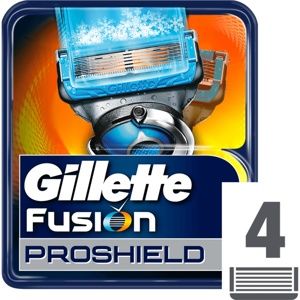 Gillette Fusion Proshield náhradné žiletky 4 ks