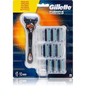 Gillette Fusion5 Proglide holiaci strojček + náhradné hlavice 10 ks