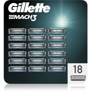 Gillette Mach3 náhradné žiletky 18 ks