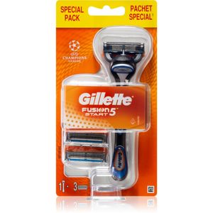 Gillette Fusion5 Start holiaci strojček + náhradné hlavice 3 ks