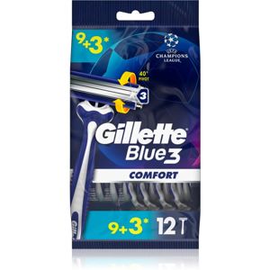 Gillette Blue 3 jednorázové holiace strojčeky 12 ks
