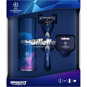 Gillette Mach3 Turbo Champions League darčeková sada (pre mužov)