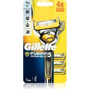 Gillette Fusion5 Proshield holiaci strojček + náhradné hlavice 4 ks