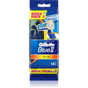 Gillette Blue II Plus jednorazové žiletky