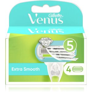 Gillette Venus Extra Smooth náhradné žiletky 4 ks 4 ks
