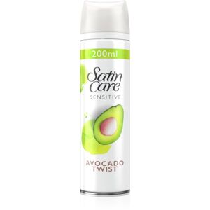 Gillette Satin Care gél na holenie pre ženy Avocado Twist 200 ml