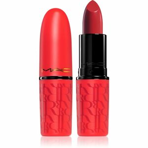 MAC Cosmetics Lipstick Aute Cuture Starring Rosalía krémový rúž odtieň Red Chile 3 g