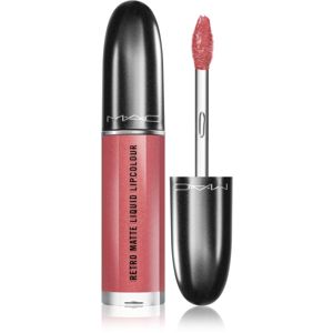 MAC Cosmetics Retro Matte Liquid Lipcolour matný tekutý rúž odtieň Gemz & Roses 5 ml