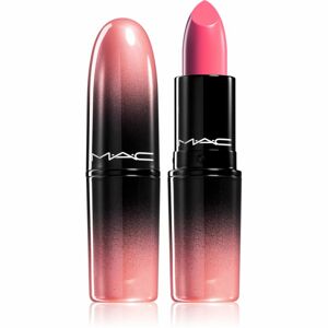 MAC Cosmetics Love Me Lipstick saténový rúž odtieň Vanity Bonfire 3 g