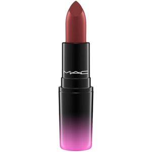 MAC Cosmetics Love Me Lipstick saténový rúž odtieň Bated Breath 3 g