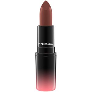 MAC Cosmetics Love me Lipstick saténový rúž odtieň Coffee & Cigs 3 g
