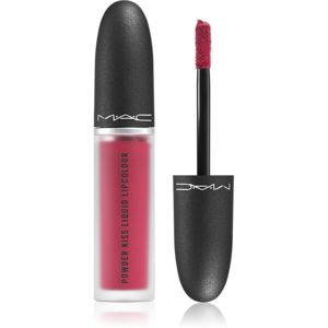 MAC Cosmetics Powder Kiss Liquid Lipcolour matný tekutý rúž odtieň Elegance is Learned 5 ml