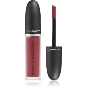 MAC Cosmetics Powder Kiss Liquid Lipcolour matný tekutý rúž odtieň Fashion Emergency 5 ml