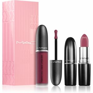 MAC Cosmetics Powder Kiss Lip Kit: Like a Mother sada pre ženy