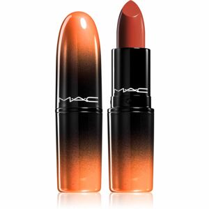 MAC Cosmetics Love Me Lipstick saténový rúž odtieň Hot as Chili 3 g