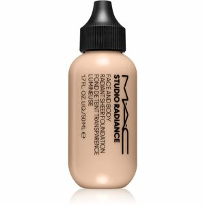 MAC Cosmetics Studio Radiance Face and Body Radiant Sheer Foundation ľahký make-up na tvár a telo odtieň W1 50 ml