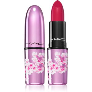 MAC Cosmetics Wild Cherry Love Me Lipstick saténový rúž odtieň Cheery Cherry 3 g