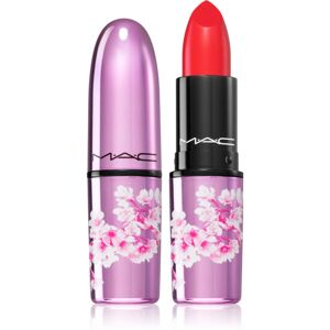 MAC Cosmetics Wild Cherry Love Me Lipstick saténový rúž odtieň Potent Petal 3 g