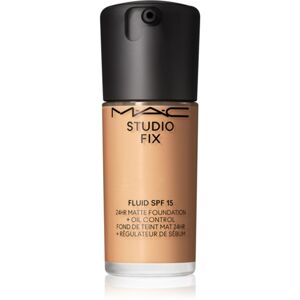 MAC Cosmetics Studio Fix Fluid SPF 15 24HR Matte Foundation + Oil Control zmatňujúci make-up SPF 15 odtieň NC30 30 ml